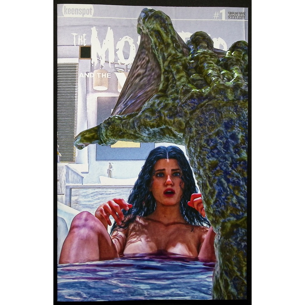 Keenspot Comic Book The Monster and the Wolf #1 Nightmare on Elm St Variant